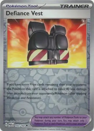 Defiance Vest 162/182 (SV04: Paradox Rift)  - Reverse Holofoil | Good Games Morley