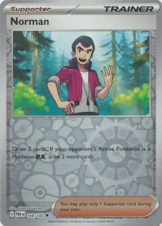 Norman 168/182 (SV04: Paradox Rift)  - Reverse Holofoil | Good Games Morley