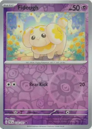 Fidough 038/091 (SV: Paldean Fates)  - Reverse Holofoil | Good Games Morley