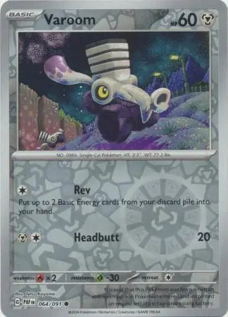 Varoom 064/091 (SV: Paldean Fates)  - Reverse Holofoil | Good Games Morley