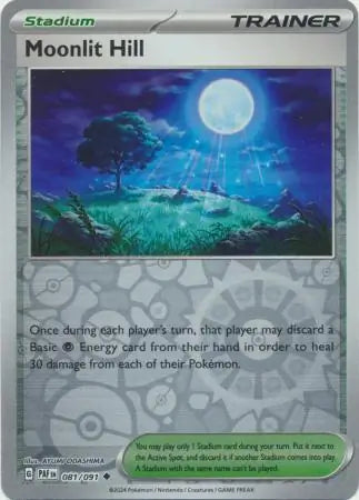 Moonlit Hill 081/091 (SV: Paldean Fates)  - Reverse Holofoil | Good Games Morley