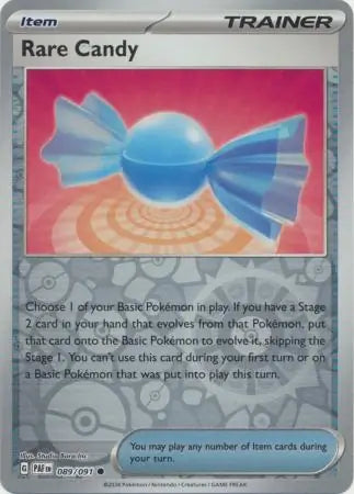 Rare Candy 089/091 (SV: Paldean Fates)  - Reverse Holofoil | Good Games Morley