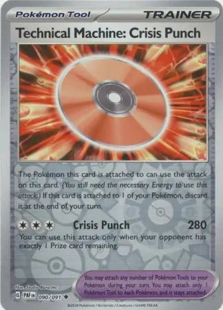 Technical Machine Crisis Punch 090/091 (SV: Paldean Fates)  - Reverse Holofoil | Good Games Morley