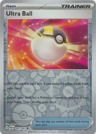 Ultra Ball 091/091 (SV: Paldean Fates)  - Reverse Holofoil | Good Games Morley