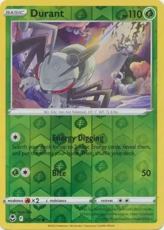 Durant 013/195 (SWSH12: Silver Tempest)  - Reverse Holofoil | Good Games Morley