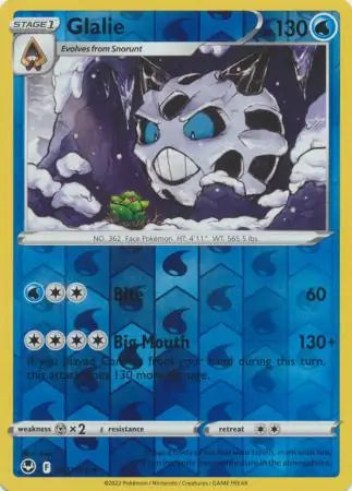 Glalie 042/195 (SWSH12: Silver Tempest)  - Reverse Holofoil | Good Games Morley