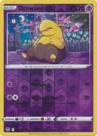 Drowzee 060/195 (SWSH12: Silver Tempest)  - Reverse Holofoil | Good Games Morley