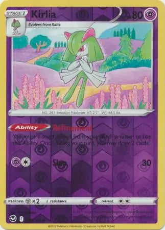 Kirlia 068/195 (SWSH12: Silver Tempest)  - Reverse Holofoil | Good Games Morley