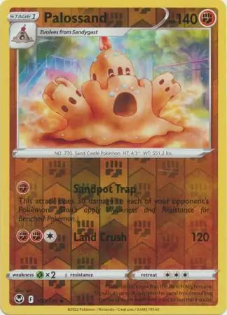 Palossand 100/195 (SWSH12: Silver Tempest)  - Reverse Holofoil | Good Games Morley