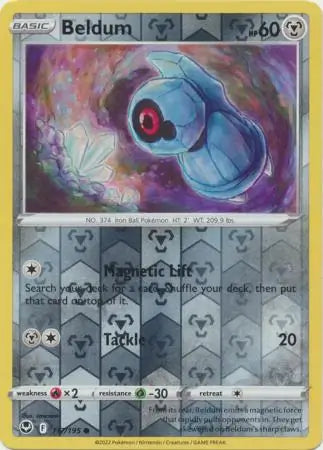 Beldum 117/195 (SWSH12: Silver Tempest)  - Reverse Holofoil | Good Games Morley