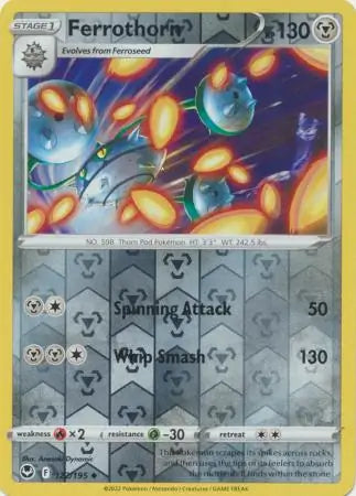 Ferrothorn 122/195 (SWSH12: Silver Tempest)  - Reverse Holofoil | Good Games Morley