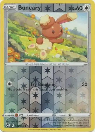 Buneary 144/195 (SWSH12: Silver Tempest)  - Reverse Holofoil | Good Games Morley
