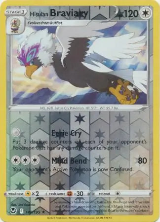 Hisuian Braviary 149/195 (SWSH12: Silver Tempest)  - Reverse Holofoil | Good Games Morley