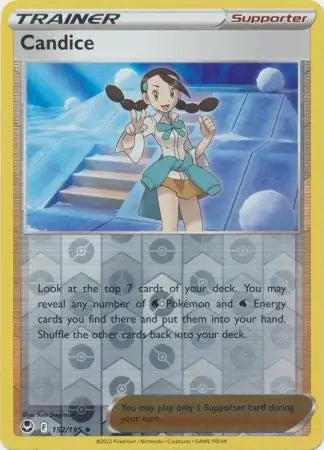 Candice 152/195 (SWSH12: Silver Tempest)  - Reverse Holofoil | Good Games Morley