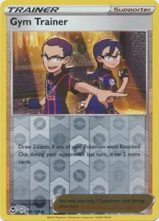 Gym Trainer 158/195 (SWSH12: Silver Tempest)  - Reverse Holofoil | Good Games Morley