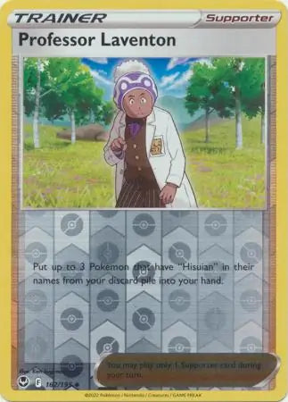Professor Laventon 162/195 (SWSH12: Silver Tempest)  - Reverse Holofoil | Good Games Morley