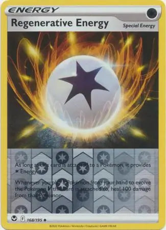 Regenerative Energy 168/195 (SWSH12: Silver Tempest)  - Reverse Holofoil | Good Games Morley