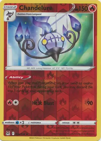 Chandelure 026/196 (SWSH11: Lost Origin)  - Reverse Holofoil | Good Games Morley