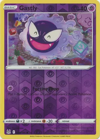 Gastly 064/196 (SWSH11: Lost Origin)  - Reverse Holofoil | Good Games Morley