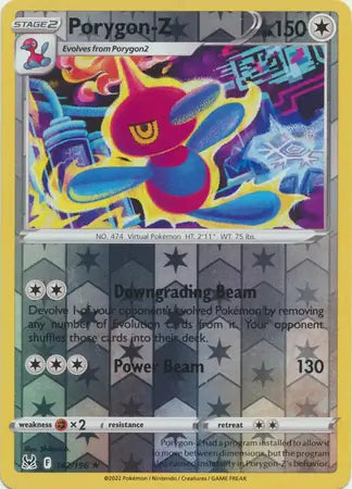 Porygon-Z 142/196 (SWSH11: Lost Origin)  - Reverse Holofoil | Good Games Morley