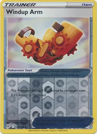 Windup Arm 170/196 (SWSH11: Lost Origin)  - Reverse Holofoil | Good Games Morley