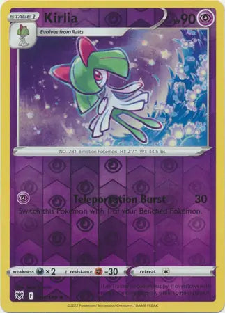 Kirlia 061/189 (SWSH10: Astral Radiance)  - Reverse Holofoil | Good Games Morley