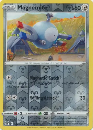 Magnemite 105/189 (SWSH10: Astral Radiance)  - Reverse Holofoil | Good Games Morley
