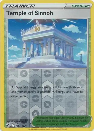 Temple of Sinnoh 155/189 (SWSH10: Astral Radiance)  - Reverse Holofoil | Good Games Morley