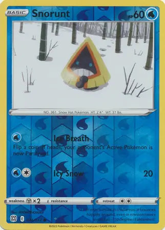 Snorunt 034/172 (SWSH09: Brilliant Stars)  - Reverse Holofoil | Good Games Morley