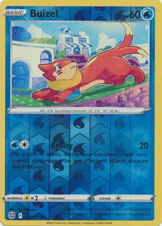 Buizel 038/172 (SWSH09: Brilliant Stars)  - Reverse Holofoil | Good Games Morley
