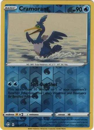Cramorant 028/072 (Shining Fates)  - Reverse Holofoil | Good Games Morley