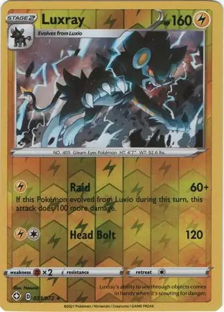 Luxray 033/072 (Shining Fates)  - Reverse Holofoil | Good Games Morley