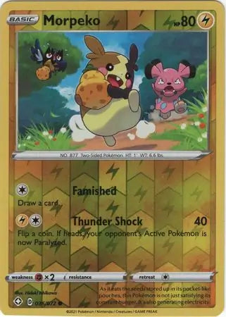 Morpeko 036/072 (Shining Fates)  - Reverse Holofoil | Good Games Morley