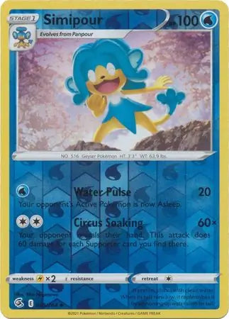 Simipour 069/264 (SWSH08: Fusion Strike)  - Reverse Holofoil | Good Games Morley