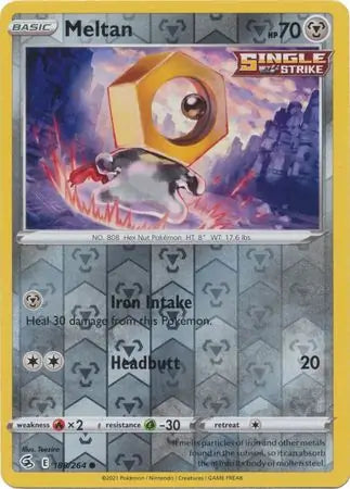 Meltan 188/264 (SWSH08: Fusion Strike)  - Reverse Holofoil | Good Games Morley