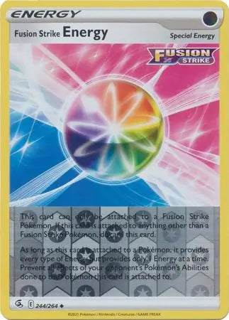 Fusion Strike Energy 244/264 (SWSH08: Fusion Strike)  - Reverse Holofoil | Good Games Morley