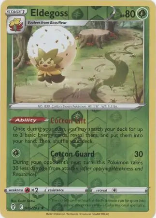 Eldegoss 016/203 (SWSH07: Evolving Skies)  - Reverse Holofoil | Good Games Morley