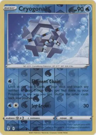Cryogonal 043/203 (SWSH07: Evolving Skies)  - Reverse Holofoil | Good Games Morley