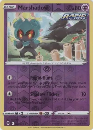 Marshadow 080/203 (SWSH07: Evolving Skies)  - Reverse Holofoil | Good Games Morley