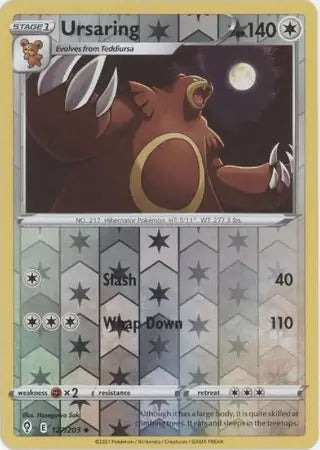 Ursaring 127/203 (SWSH07: Evolving Skies)  - Reverse Holofoil | Good Games Morley