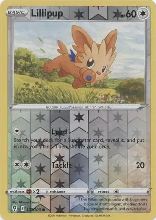 Lillipup 133/203 (SWSH07: Evolving Skies)  - Reverse Holofoil | Good Games Morley