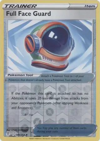 Full Face Guard 148/203 (SWSH07: Evolving Skies)  - Reverse Holofoil | Good Games Morley