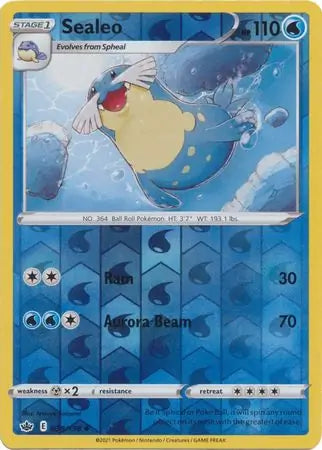 Sealeo 038/198 (SWSH06: Chilling Reign)  - Reverse Holofoil | Good Games Morley
