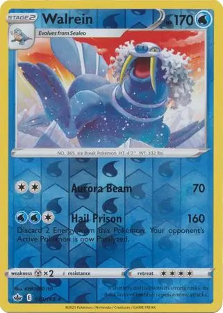 Walrein 039/198 (SWSH06: Chilling Reign)  - Reverse Holofoil | Good Games Morley