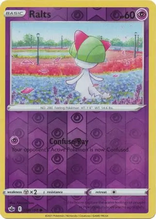 Ralts 059/198 (SWSH06: Chilling Reign)  - Reverse Holofoil | Good Games Morley