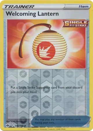 Welcoming Lantern 156/198 (SWSH06: Chilling Reign)  - Reverse Holofoil | Good Games Morley
