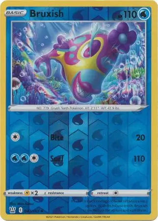 Bruxish 043/163 (SWSH05: Battle Styles)  - Reverse Holofoil | Good Games Morley