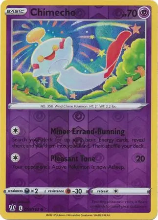 Chimecho 059/163 (SWSH05: Battle Styles)  - Reverse Holofoil | Good Games Morley