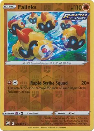 Falinks 083/163 (SWSH05: Battle Styles)  - Reverse Holofoil | Good Games Morley