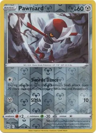Pawniard 103/163 (SWSH05: Battle Styles)  - Reverse Holofoil | Good Games Morley
